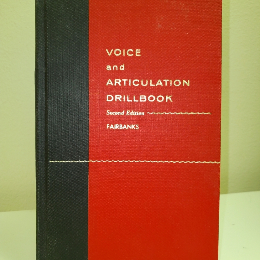 Voice & Articulation Book